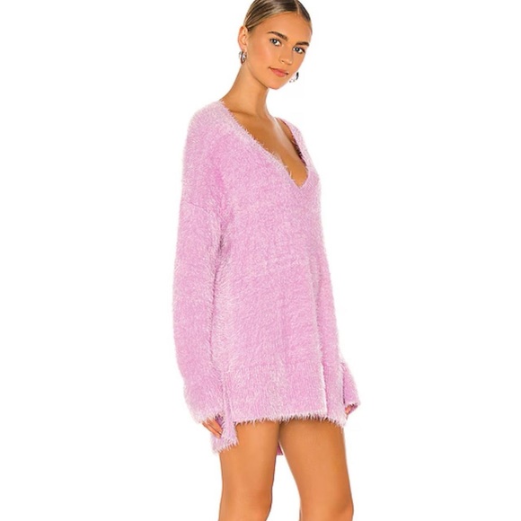 Cozy Forever Sweater in Pretty Pink Knit Show Me Your Mumu - Picture 5 of 8